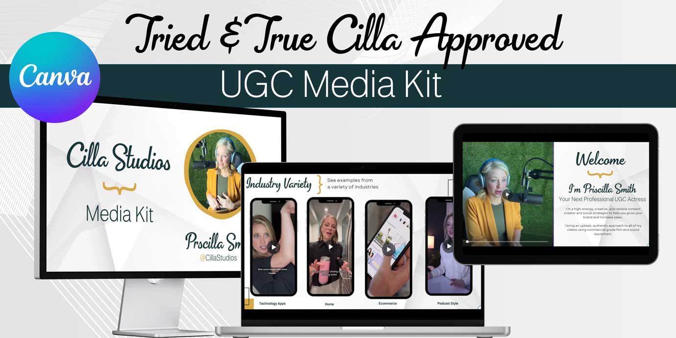 UGC Media Kit Template